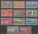 Click for more photos and details Newfoundland 1937 KGVI Additional Coronation Issue Set Mint SG257-267 cat £60