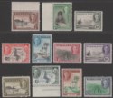 Click for more photos and details Nyasaland 1945 King George VI Set to 2sh6d Mint SG144-154 cat £31