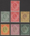 Click for more photos and details Nyasaland Protectorate 1908 KEVII Set to 1sh Mint SG72-77 cat £34
