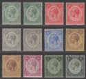 Click for more photos and details Nyasaland Protectorate 1913-21 King George V Set to 1sh with shades Mint SG83-93