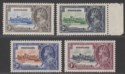Click for more photos and details Nyasaland 1935 KGV Silver Jubilee Set Mint SG123-126 cat £38