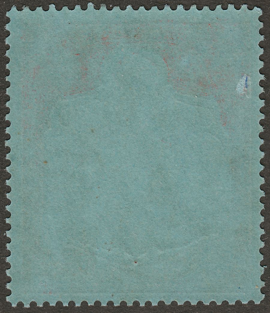 Nyasaland 1926 KGV 2sh6d Grey-Blk + Sc-Vermilion on Pl Blue Mint SG110j thin