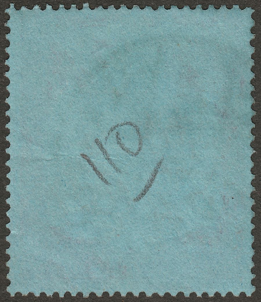 Nyasaland 1926 KGV 2sh6d Grey-Black and Scarlet-Vermilion on Pl Blue Used SG110j