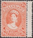 Queensland 1903 Queen Victoria 2sh6d Vermilion Mint SG270 cat £225