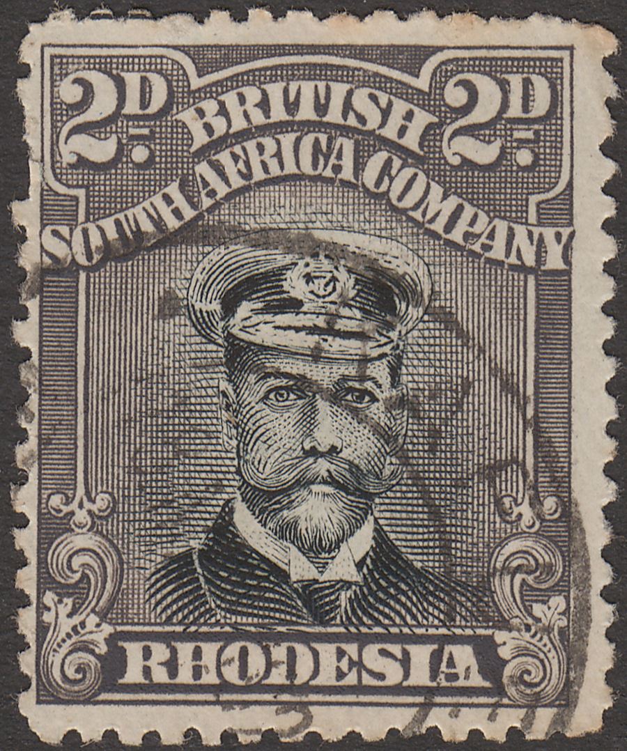 Rhodesia KGV Admiral 2d Die III Used with KAFUE Postmark