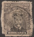 Click for more photos and details Rhodesia 1921 KGV Admiral 2d Used on Piece with MAZABUKA Postmark