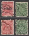 Click for more photos and details Rhodesia BSAC 1898-1909 Selection Used LEALUI, NDOLA, PEMBA, SHESHEKE Postmarks