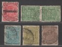 Click for more photos and details Rhodesia BSAC 1898-1909 Selection Used with LIVINGSTONE Postmarks