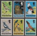 Click for more photos and details Seychelles 1972 QEII Rare Birds Set UM Mint SG308-313 UMM cat £17