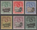 Click for more photos and details St Helena 1912 King George V Part Set to 1sh Mint cat £30