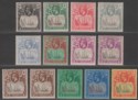 Click for more photos and details St Helena 1922-37 KGV Badge Set to 2sh6d Mint SG97-109