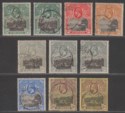 Click for more photos and details St Helena 1912 King George V Set to 3d Used SG72-77