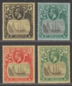 Click for more photos and details St Helena 1922 KGV Set to 5sh Mint SG92-95 cat £115