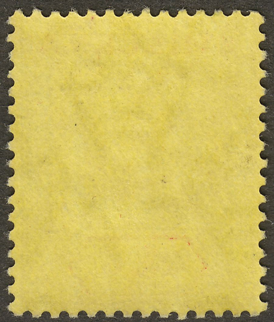 St Helena 1908 KEVII 4d Black and Red on Yellow Chalky Paper Mint SG66