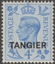 Morocco Agencies Tangier 1950 KGVI 4d opt on GB Mint SG285