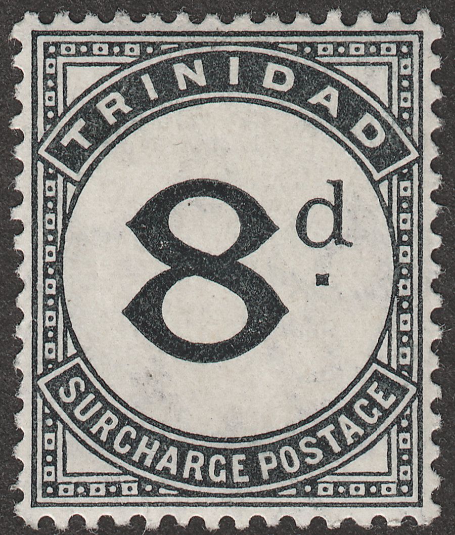 Trinidad 1905 KEVII 8d Postage Due Mint SG D16