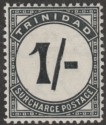 Trinidad 1905 KEVII 1sh Postage Due Mint SG D17