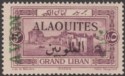 Syria Alaouites 1926 Airmail Overprint on Lebanon 5p Colour Trial Mint SG42b