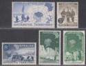 Click for more photos and details Australian Antarctic Territory 1957-59 QEII Mint Selection SG1-5