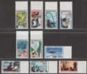 Click for more photos and details Australian Antarctic Territory 1966 QEII Part Set to $1 Mint cat £36 MNH