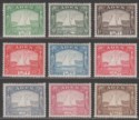 Click for more photos and details Aden 1937 KGVI Dhow Short Set to 1r Mint SG1-9 cat £130