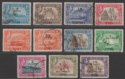 Click for more photos and details Aden 1951 King George VI Surcharge Set Used SG36-46 cat £38