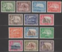 Click for more photos and details Aden 1939-48 King George VI Set Mint SG16-27 cat £120 toned gum