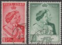 Click for more photos and details Aden Kathiri State 1949 KGVI Royal Silver Wedding 1½a, 5r Used SG14-15 cat £21