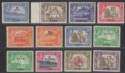 Aden 1951 King George VI Surcharge Set Mint SG36-46 cat £90