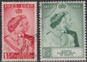 Click for more photos and details Aden Kathiri State 1949 KGVI Royal Silver Wedding 1½a, 5r Used SG14-15 cat £29