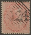 Click for more photos and details India used Aden 1856 QV 2a Dull Pink Used with 124 Aden Postmarks SG Z18 cat £80