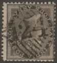 Click for more photos and details India used Aden 1856 QV 4a Black Used 124 Aden Postmarks SG Z22 cat £20