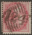 Click for more photos and details India used Aden 1856 QV 8a Carmine Used 124 Aden Postmark SG Z24 cat £75