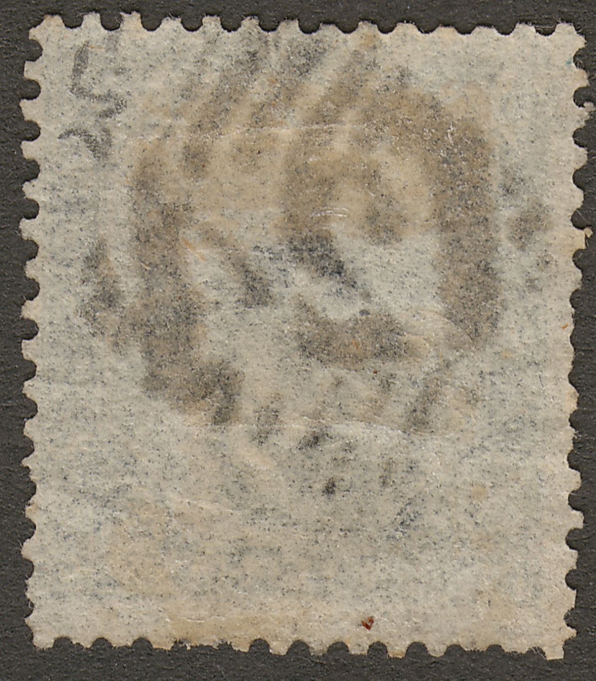India used Aden 1866 QV 6a8p Slate Used with 124 Aden Postmark SG Z39 cat £90