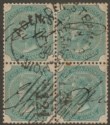 Click for more photos and details India used Aden 1874 QV 4a Blk Used STEAMER POINT 124 Duplex Postmarks Proud KD7