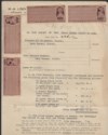 Click for more photos and details Aden 1949 KGVI Court Fee Opt 20r 5r 1r 8a Revenue Stamps Used Small Causes Docum