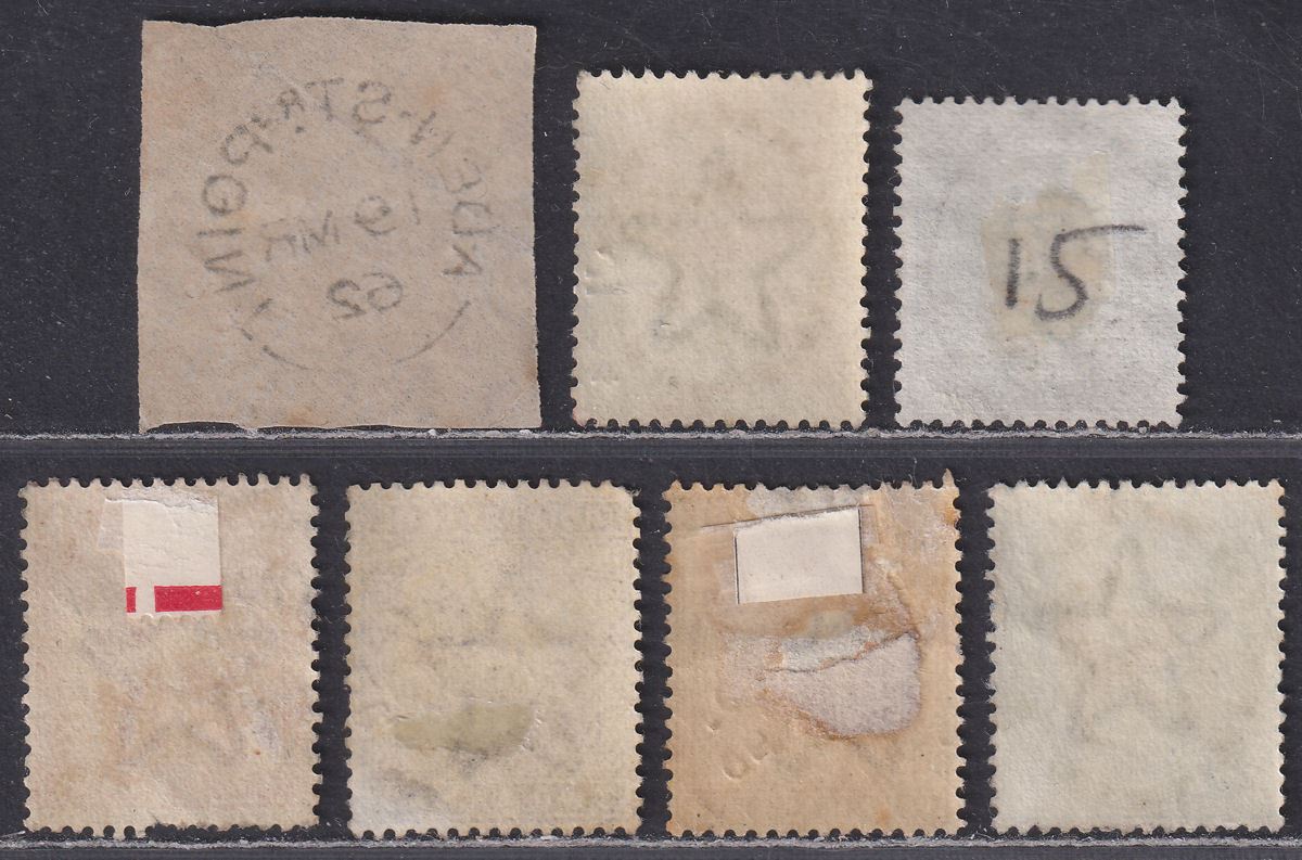 India used Aden 1866-92 QV Selection to 3a Used with ADEN Postmarks