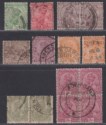 Click for more photos and details India used Aden 1911-26 KGV Selection to 8a Used with ADEN Postmarks