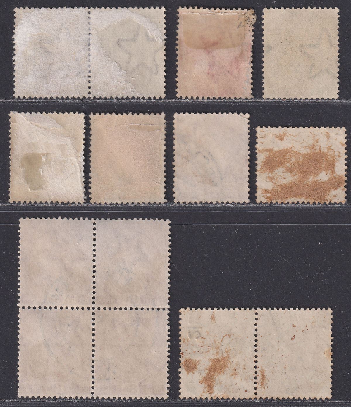 India used Aden 1911-26 KGV Selection to 8a Used with ADEN Postmarks
