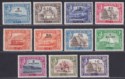Aden 1951 King George VI Surcharge Set Mint SG36-46 cat £90