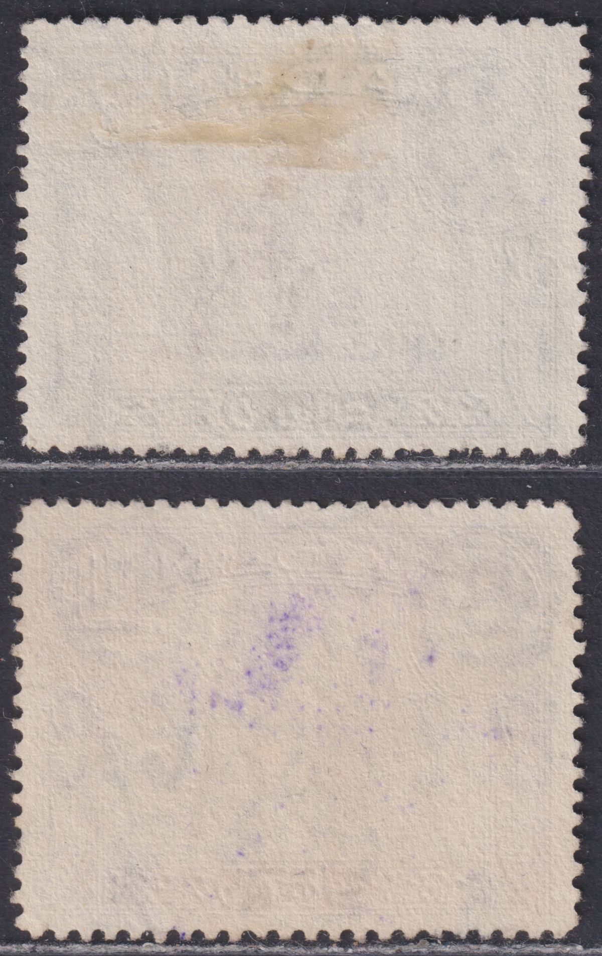 Aden 1951 KGVI 5sh on 5r, 10sh on 10r Surcharge Used SG45-46 cat £37