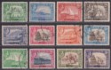 Aden 1939 King George VI Part Set to 10r (missing ¾a) Used cat £55
