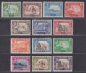 Click for more photos and details Aden 1939-48 King George VI Set Mostly Mint SG16-27 cat £130 tones