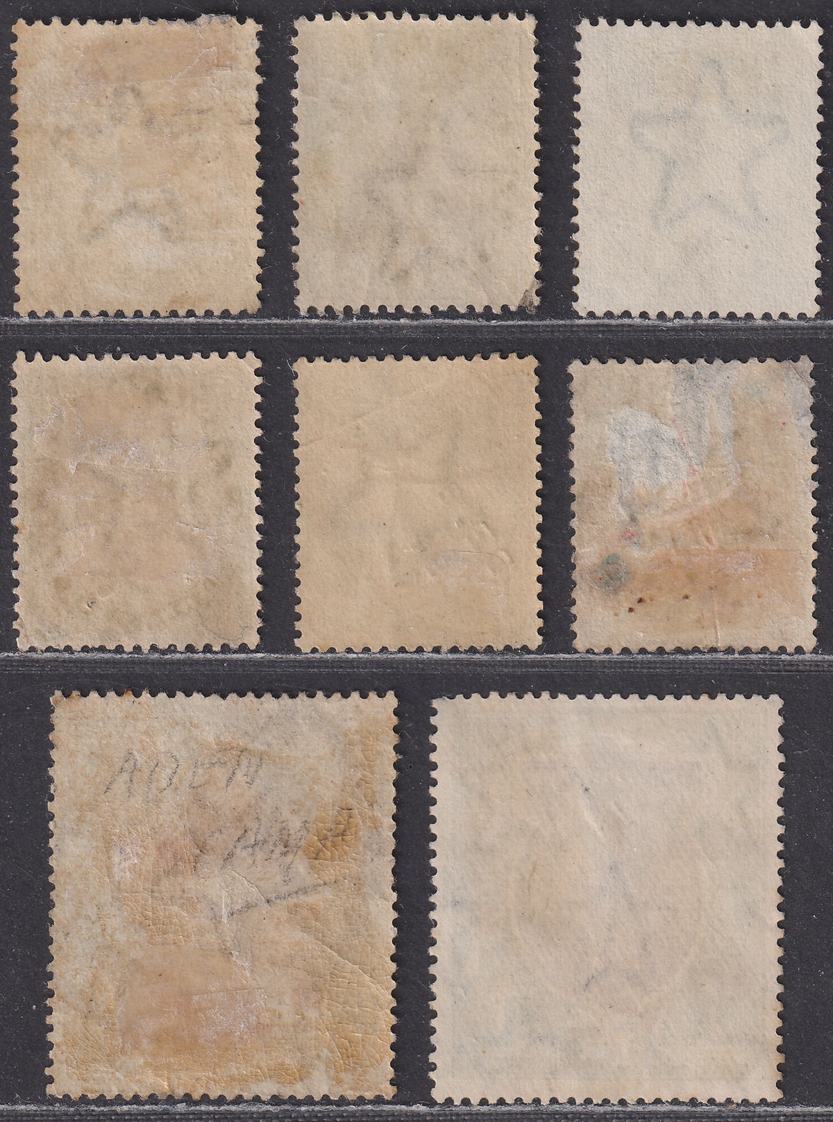 India used Aden QV-KGV Selection to 1r Used with ADEN Postmarks