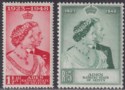 Click for more photos and details Aden Kathiri State 1949 KGVI Royal Silver Wedding 1½a 5r Mint SG14-15 cat £24