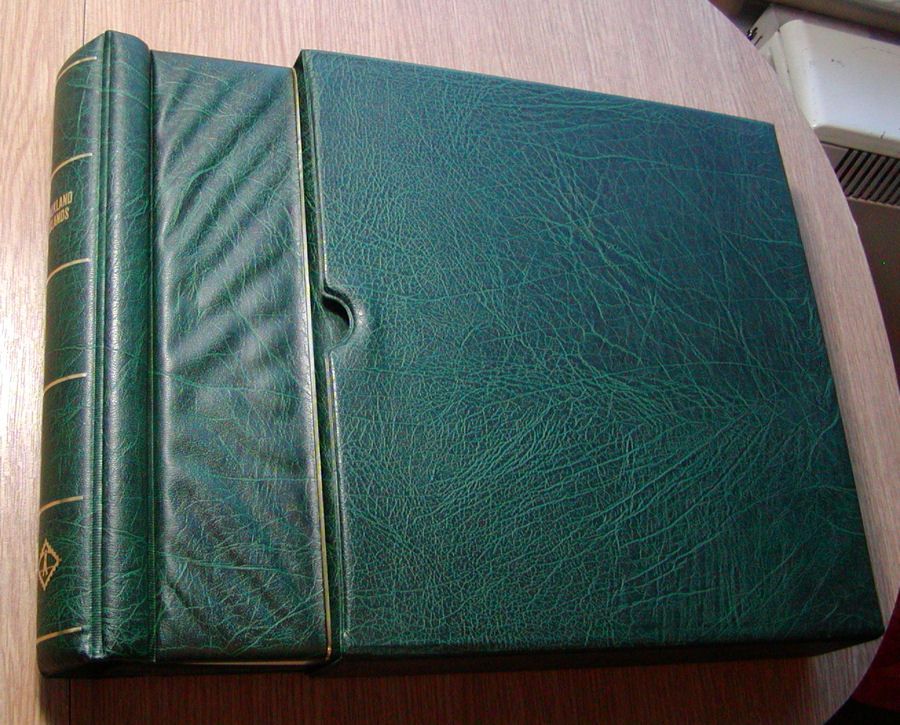 Falkland Islands Leuchtturm Lighthouse Stamp Album + Slipcase