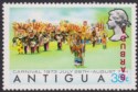 Click for more photos and details Barbuda 1973 QEII Royal Wedding 35c Overprint Inverted UM Mint SG102a cat £100