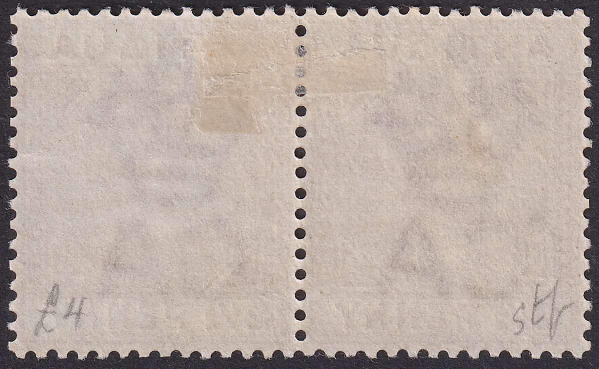 Antigua 1882 QV wmk CA 2½d Red-Brown Pair Mint SG22 cat £380