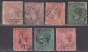Click for more photos and details Antigua 1863-76 Queen Victoria Early Selection Used