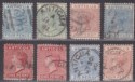 Click for more photos and details Antigua 1879-87 Queen Victoria Selection to 4d Used